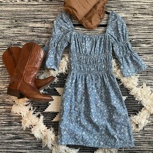 Topshop floral mini dress